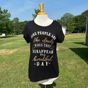 Wound Up Women’s Black T-Shirt